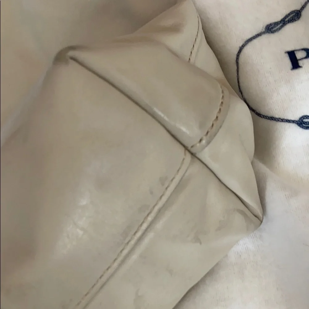 Prada White Tote Bag - Picture 7 of 11